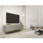 Szafka RTV Szaro - Złota  135 cm MDF